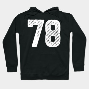 Seventy Eight 78 Hoodie